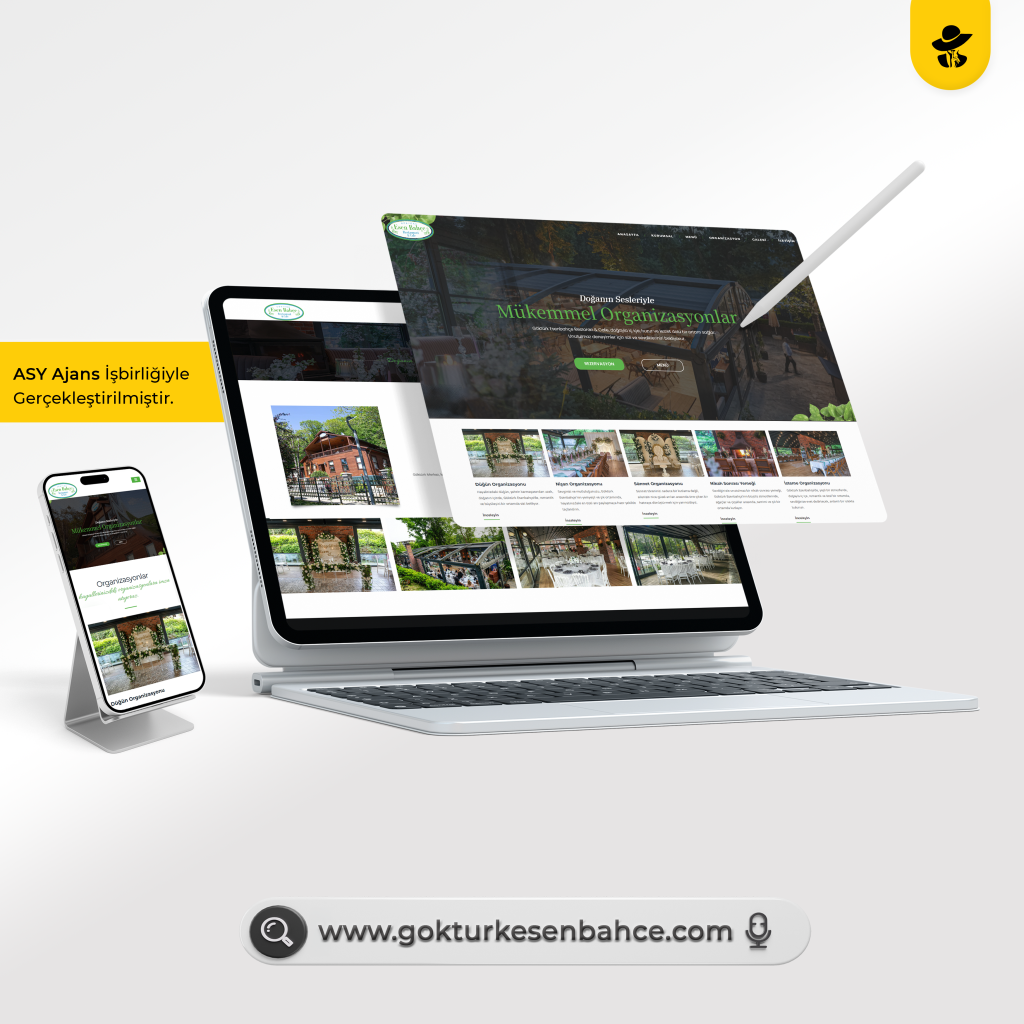 Göktürk EsenBahçe Restoran ve Organizasyon Web Tasarımı web tasarım projesi