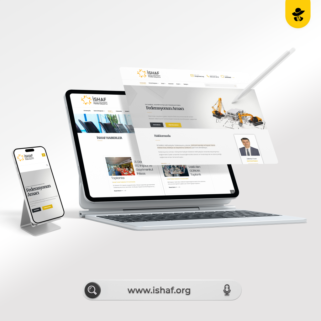İstanbul Hafriyatçılar Federasyonu Kurumsal Web Tasarımı web tasarım projesi
